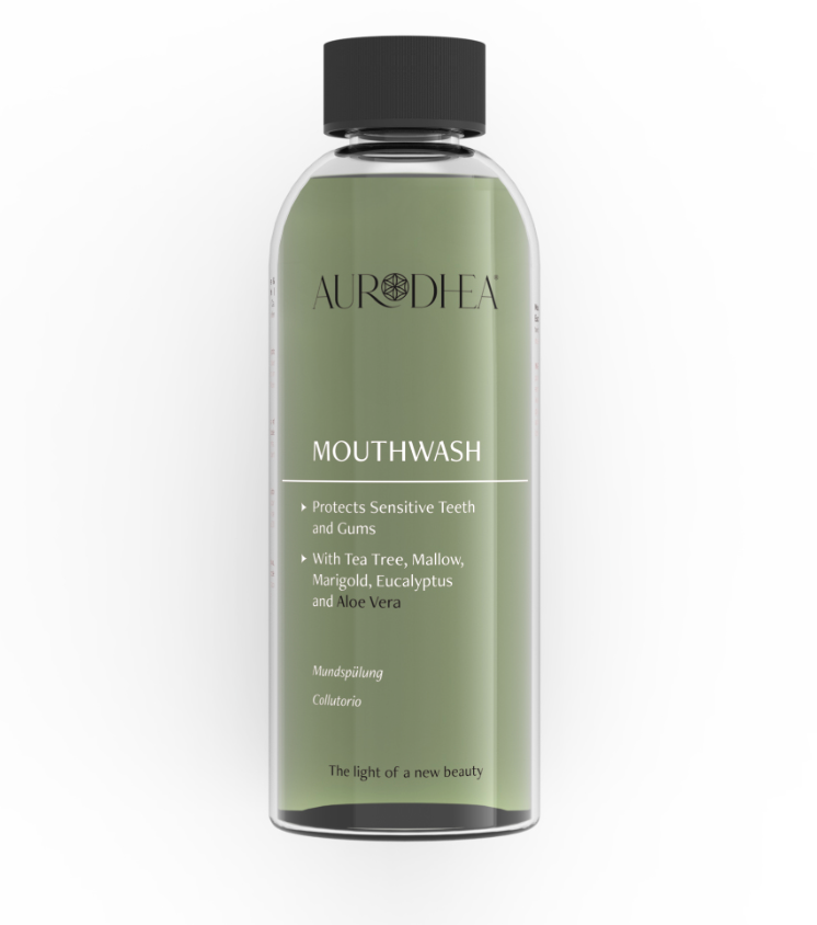 Bain de bouche à l’Aloe Vera 250 ml | Enrichi en Tea Tree, Mauve, Calendula et Eucalyptus