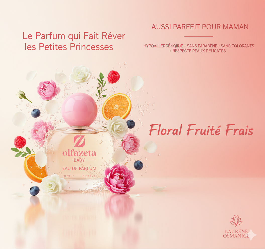 Parfum fille N° 058 – hypoallergénique 30 ml