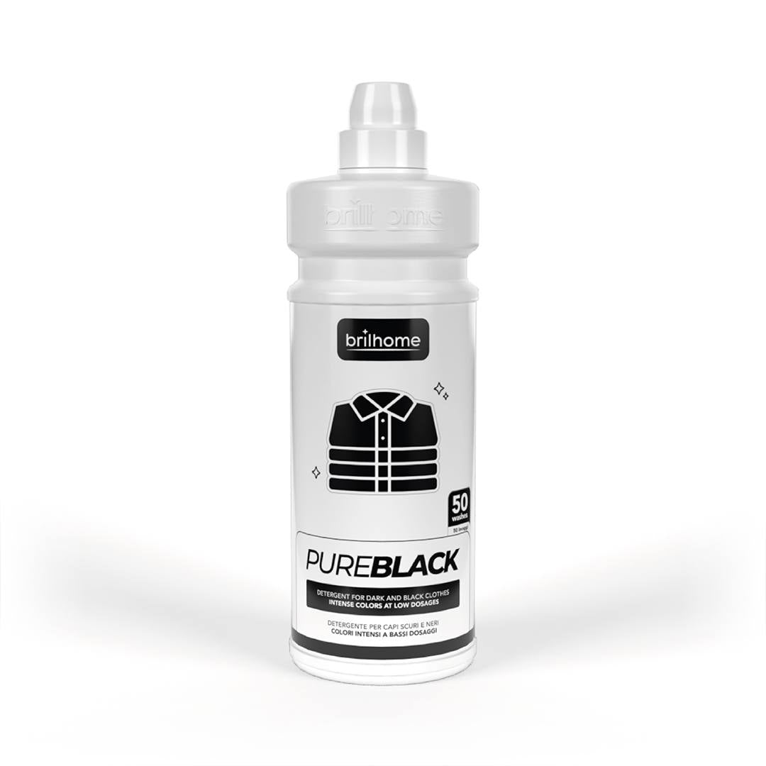 Pure Black BrilHome Chogan, lessive liquide pour linge foncé et noir