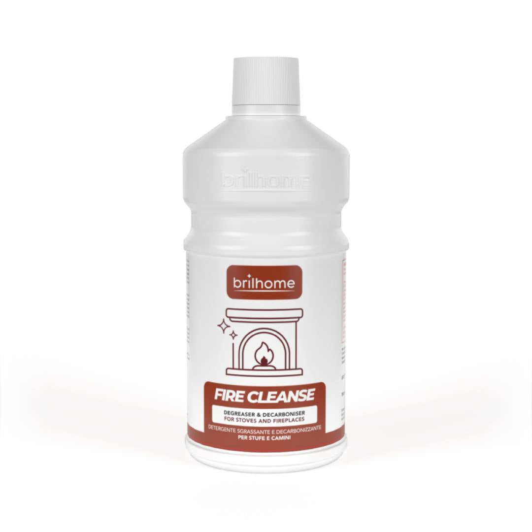 Fire Cleanse BrilHome Chogan, nettoyant décarbonisant pour cheminée et poêle, 750 ml