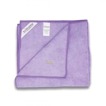Chiffon microfibre Terry BrilHome Chogan anti-poussière multi-surfaces violet