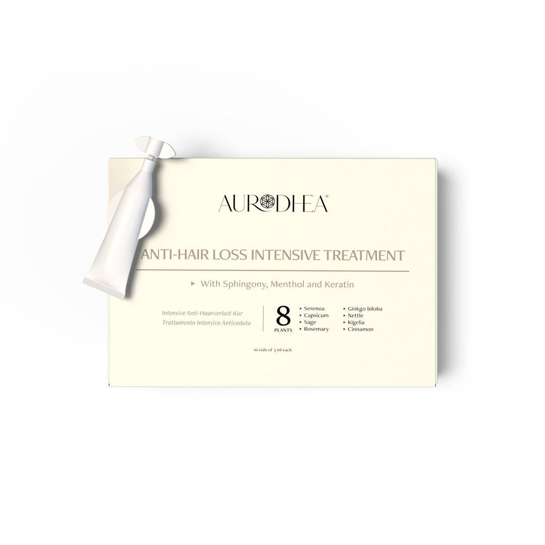 Ampoules anti-chute cheveux soin intensif Aurodhea Chogan 3 ml