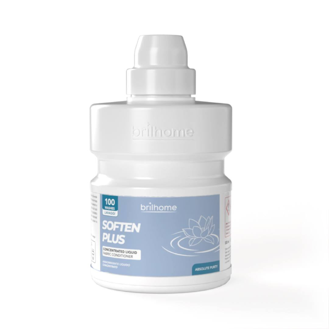 Adoucissant Soften Plus BrilHome Chogan Moments de pureté, 500 ml