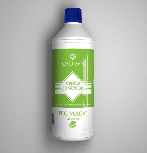 Recharge crème de savon au thé vert 1L