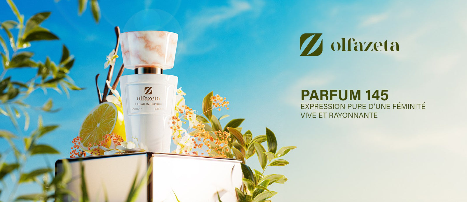 Extrait de Parfum 145 : découvre le nouveau parfum by Olfazeta !