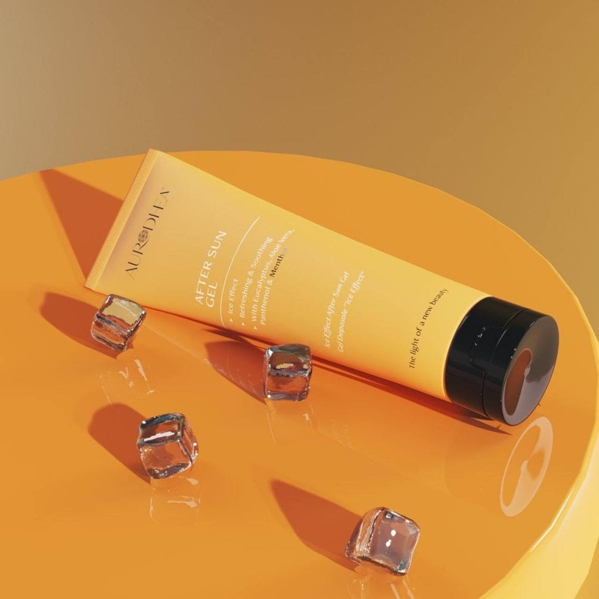 Gel après-soleil Ice Effect Aurodhea, effet frais