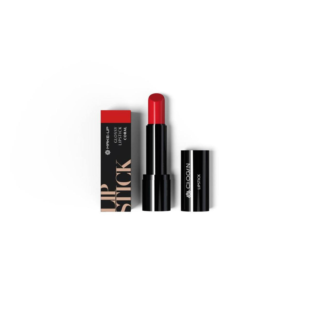 Rouge à lèvres Lipstick Glossy Coral Chogan 5 g