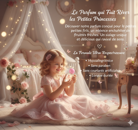 Parfum fille N° 058  – hypoallergénique 30 ml