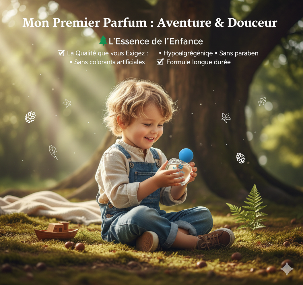 Parfum garçon N° 045 - Hypoallergénique 30 ml