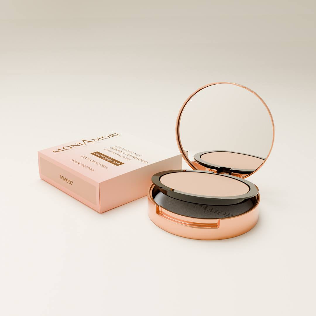 Solar Defence Compact Foundation - Cinnamon Roll – photo 2