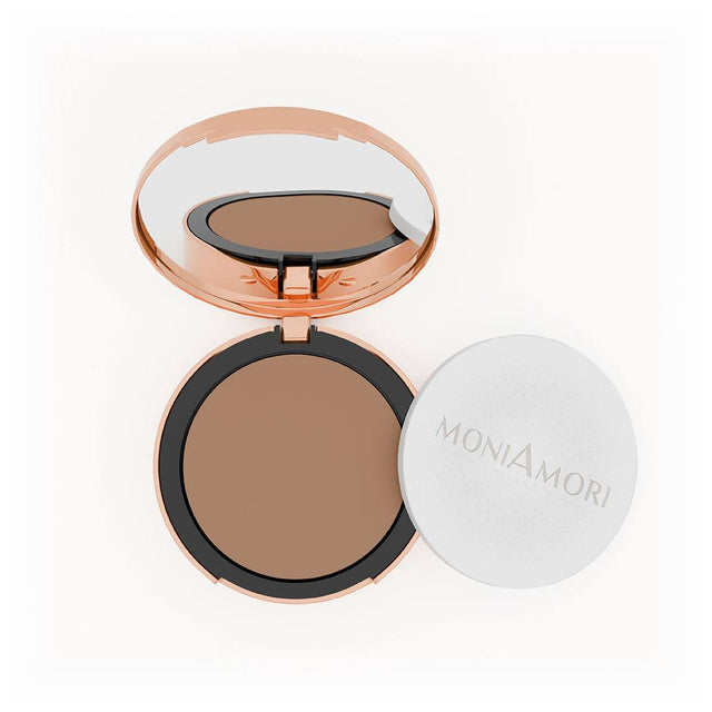 Solar Defence Compact Foundation - Crème Caramel (MM008) – 8 g | Avec SPF 30