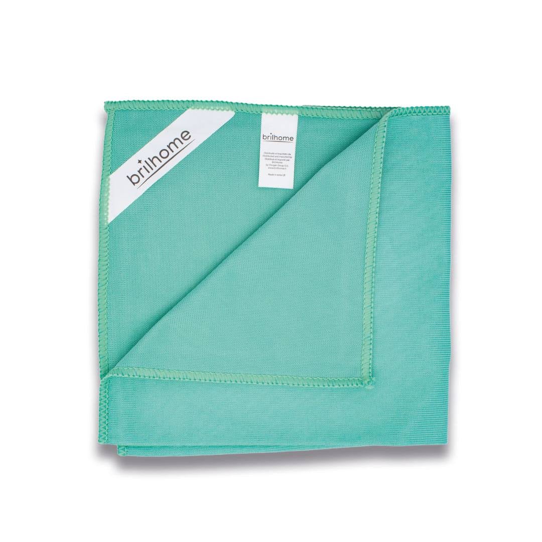 Chiffon microfibre Grace BrilHome Chogan pour vitres, fenêtres et miroirs, 40 x 40 cm