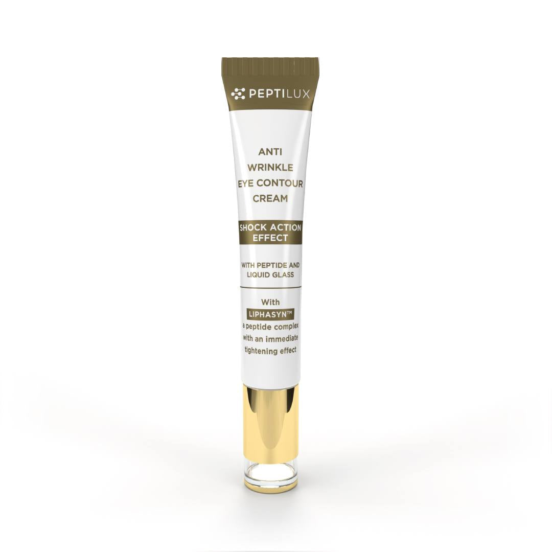Crème yeux anti-rides effet shock action Peptilux Chogan 20 ml