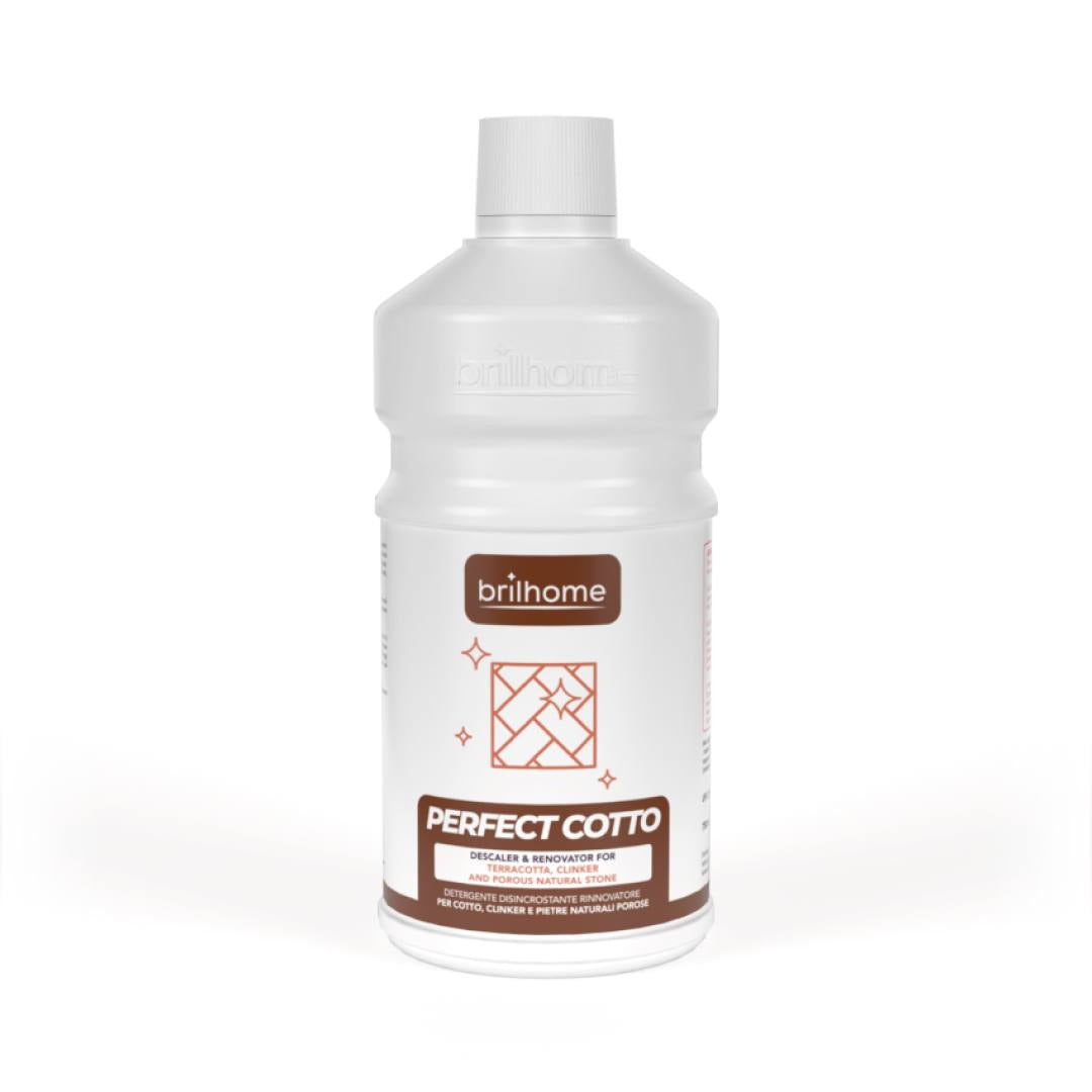 Perfect Cotto BrilHome Chogan, nettoyant pour terre cuite, clinker et pierre poreuse, 750 ml