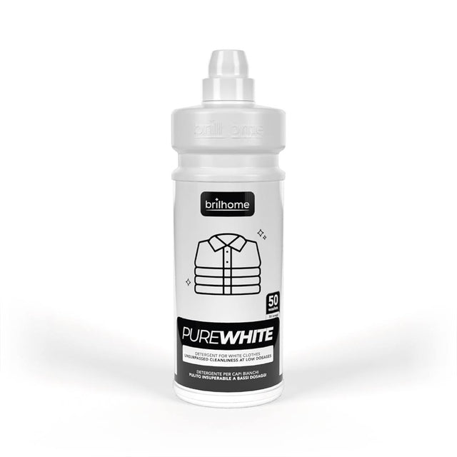 Pure White BrilHome Chogan, lessive liquide pour linge blanc, 1000 ml
