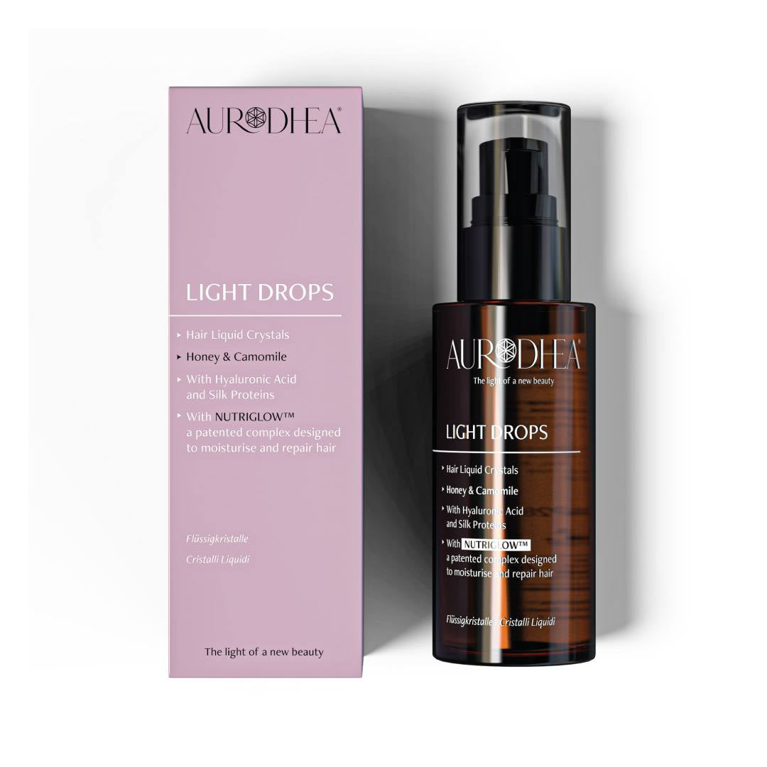 Sérum cheveux Light Drops Honey & Camomile Aurodhea 50 ml