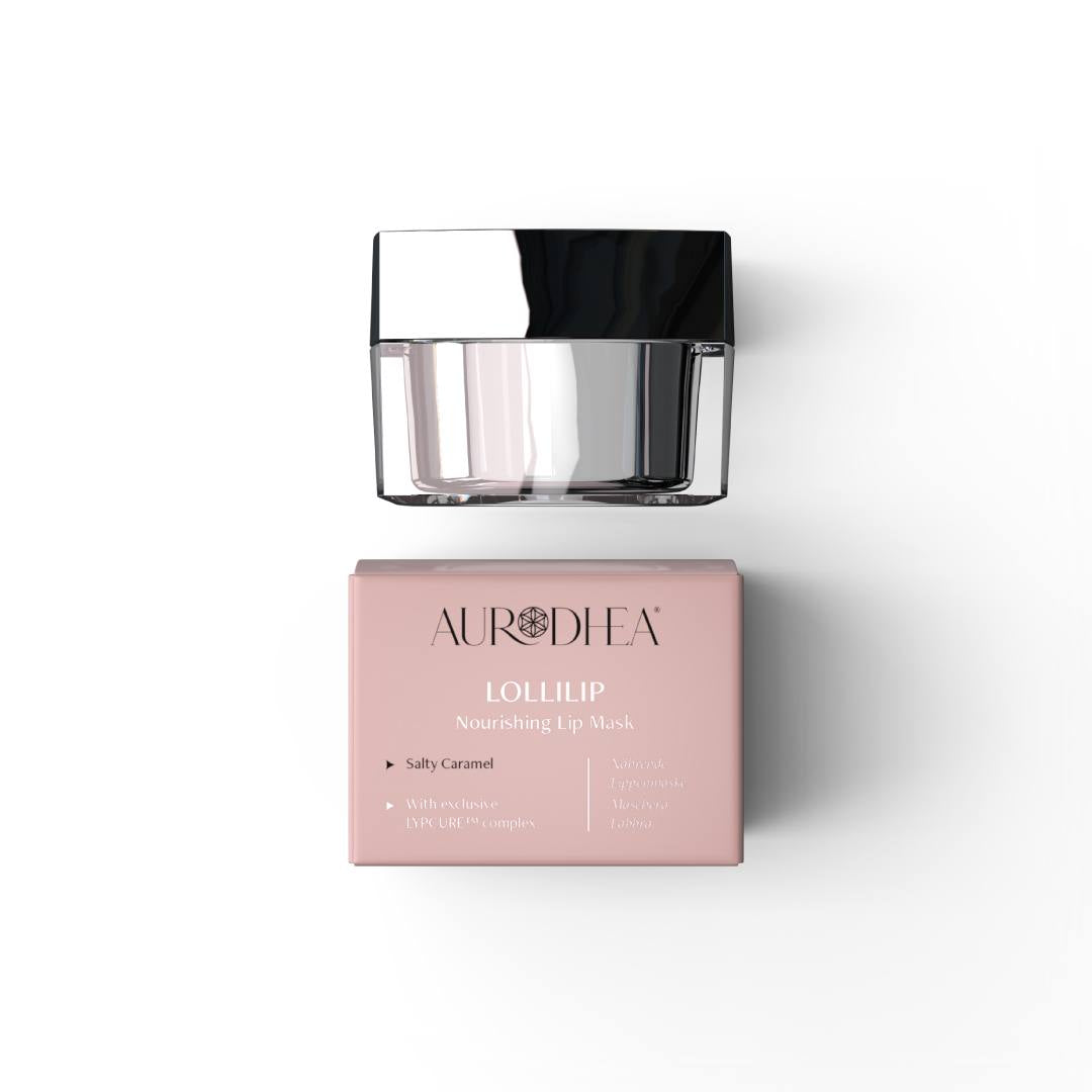 Masque lèvres nourrissant Lollilip Salty Caramel Aurodhea 15 ml