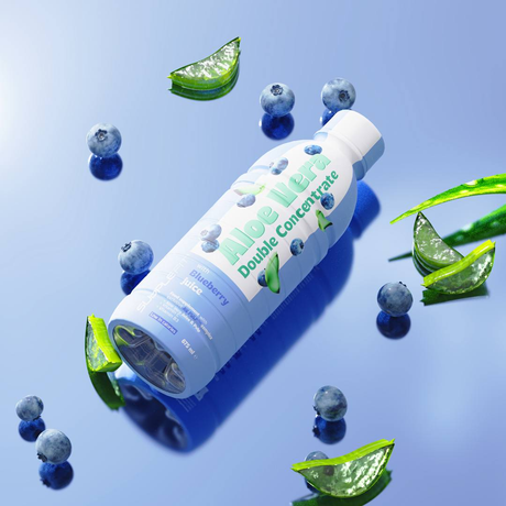 ALOE VERA jus et pulpe avec jus de Myrtille - 675 ml – photo 2