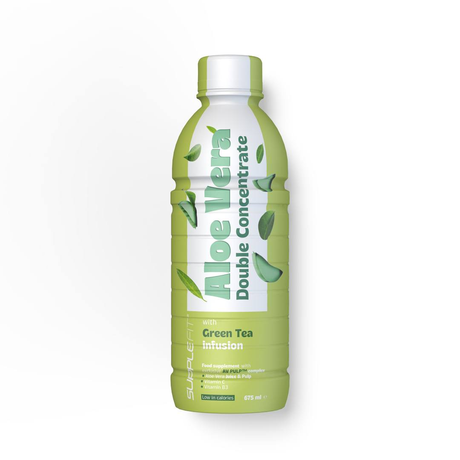 ALOE VERA jus et pulpe avec Thé Vert - 675 ml – photo 1
