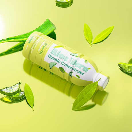 ALOE VERA jus et pulpe avec Thé Vert - 675 ml – photo 2