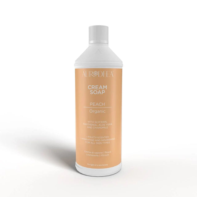 Crème de savon à la pêche Chogan recharge 1000 ml
